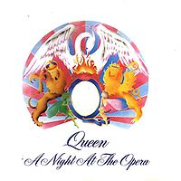 Обложка альбома «A Night at the Opera» (Queen, 1975)