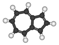 Азулен: вид молекулы