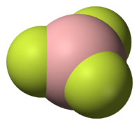 Трифторид бора: вид молекулы