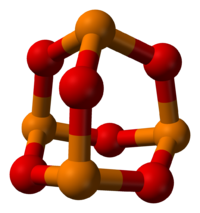 Оксид фосфора(III): вид молекулы