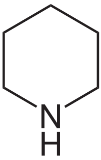 Пиперидин: химическая формула