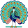 Peacock symbol Burma.svg